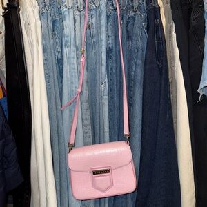 Givenchy Pink Leather Nobile Crossbody Bag